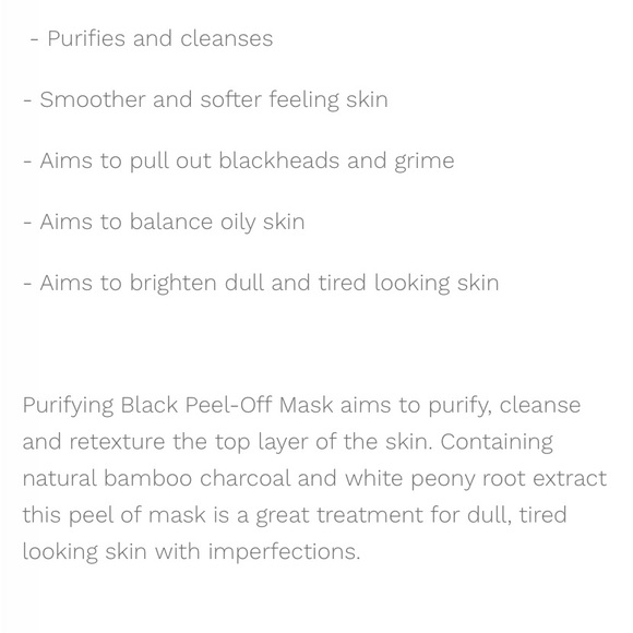 Eclat Skin Charcoal Black Peel off Mask NIB 50ml/1.7 fl oz - Picture 14 of 14